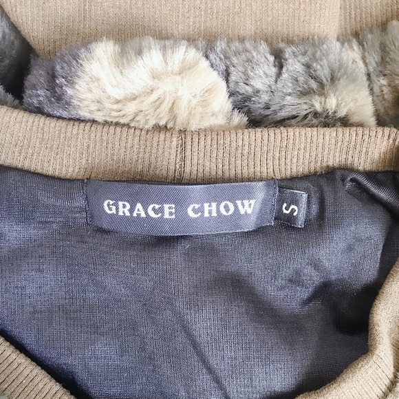 Grace Chow camouflage crewneck sweater - Picture 2 of 4